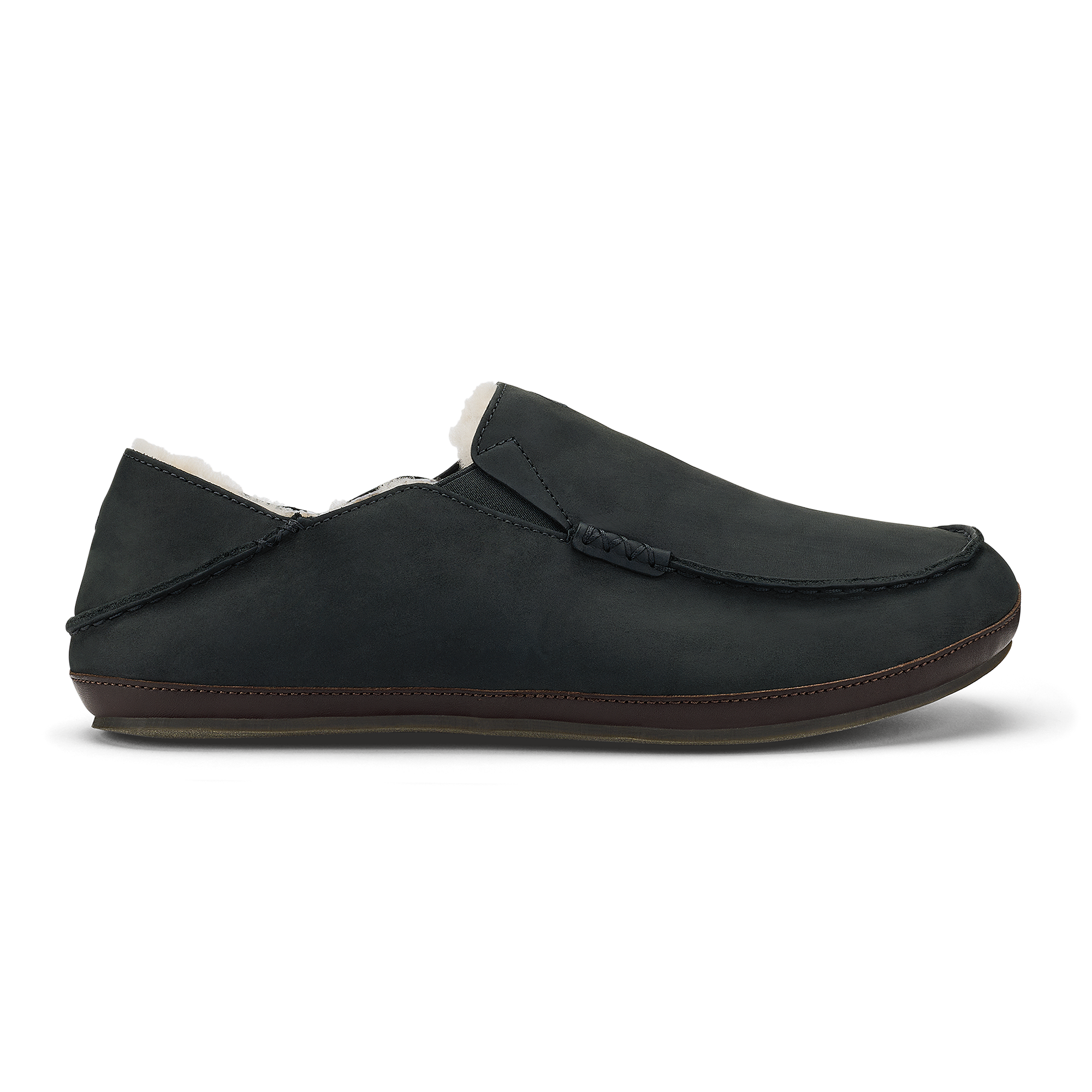 Moloā Slipper - Black / Dk Java